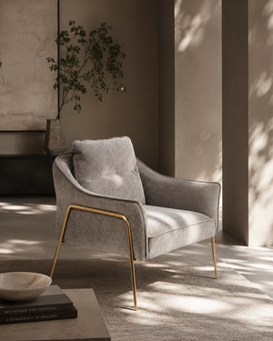 Torsion Lounge Chair - Seamist - Tommy Franks