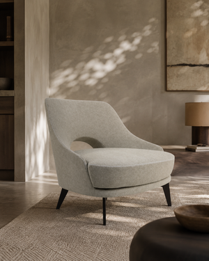 Verna Lounge Chair - Cream - Tommy Franks