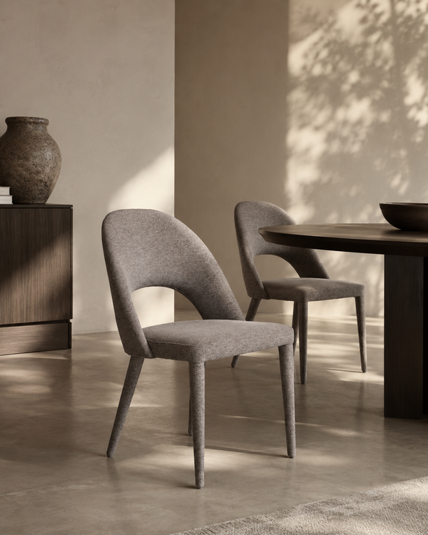 Van Dining Chair - Set of 2 - Quartz Grey - Tommy Franks