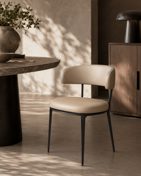 Satori Dining Chair - Dark Marble - Tommy Franks