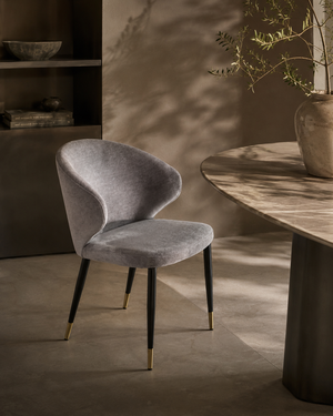 Bellroy Dining Chair - Giselle Charcoal - Tommy Franks