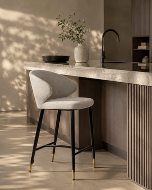 Bellroy Bar Stool - Light Beige - Tommy Franks