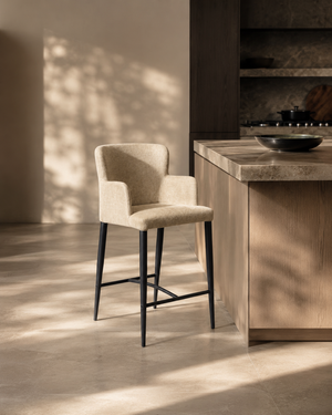 Varsi Counter Stool - Giselle Olive - Tommy Franks