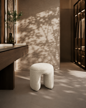 Roxton Stool - Dove - Tommy Franks