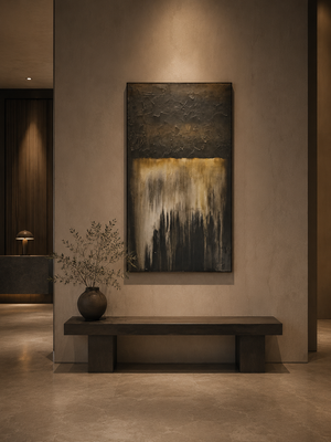 Landslide - Oil painting - Tommy Franks