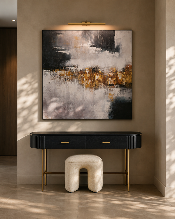 Gold Storm Oil Painting - Tommy Franks