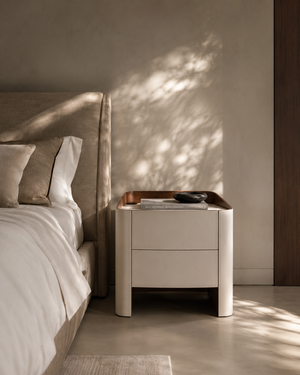 Ruffia Bedside Table - Tommy Franks