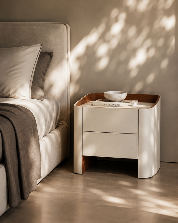Ruffia Bedside Table - Tommy Franks