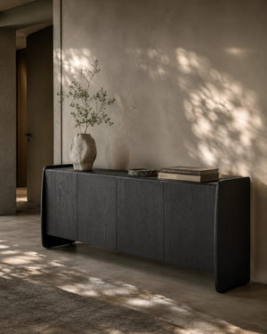 Underline Buffet - Black Oak - 4 Door - Tommy Franks