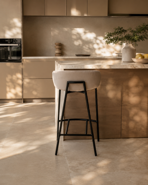 Tux Counter Stool - Taupe - Tommy Franks