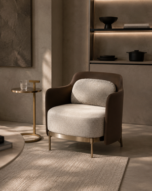 Gemma Lounge Chair - Olive - Tommy Franks