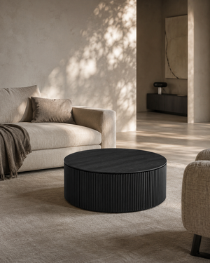 Costine Coffee Table - Black - Tommy Franks