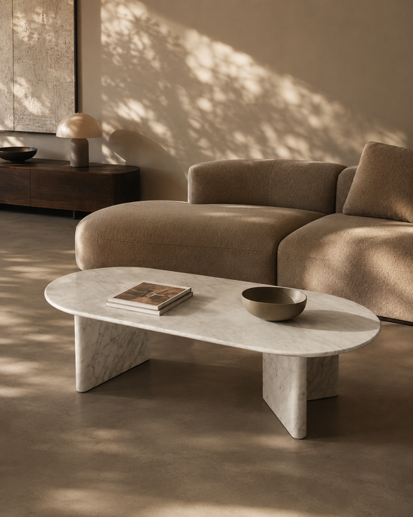 Frieda Marble Coffee Table - Tommy Franks