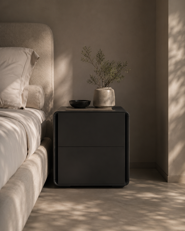 Kota Bedside - Matte Anthracite - Tommy Franks