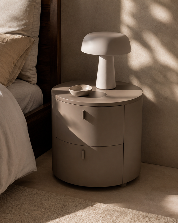 Sims Bedside Table - Cocoa - Tommy Franks