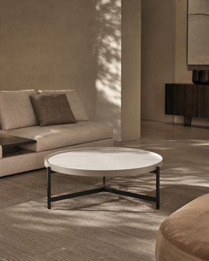 Ivery Coffee Table - Light Grey - Tommy Franks