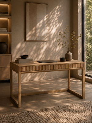 Costine Desk - Ash Oak - Tommy Franks