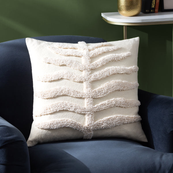 Dakota 45x45 Feather Filled Cushion Natural - lifestyle