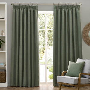Dawn 117x137 Pencil Pleat Curtain Eucalyptus - view 3