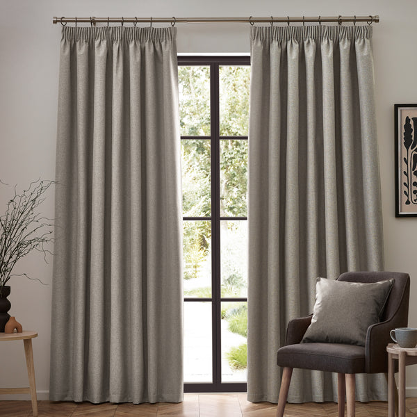 Dawn 117x137 Pencil Pleat Curtain Linen - view 3
