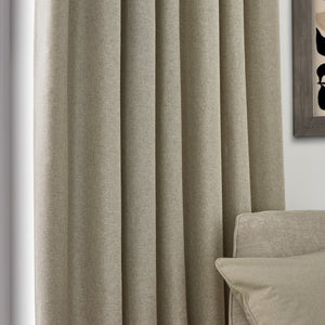 Dawn 117x137 Pencil Pleat Curtain Natural - view 5