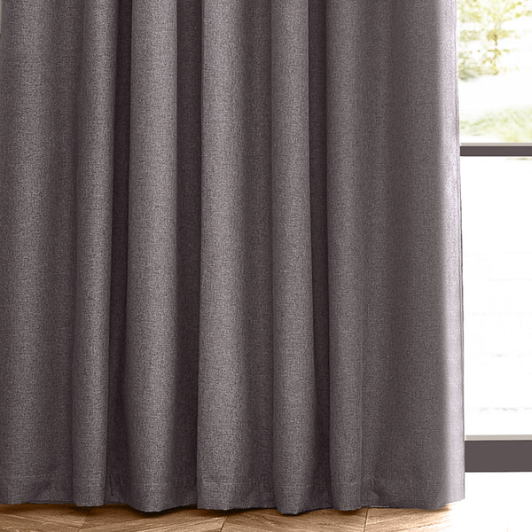 Dawn 117x183 Pencil Pleat Curtain Charcoal - view 5