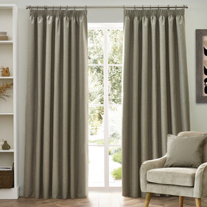 Dawn 117x183 Pencil Pleat Curtain Natural - view 3