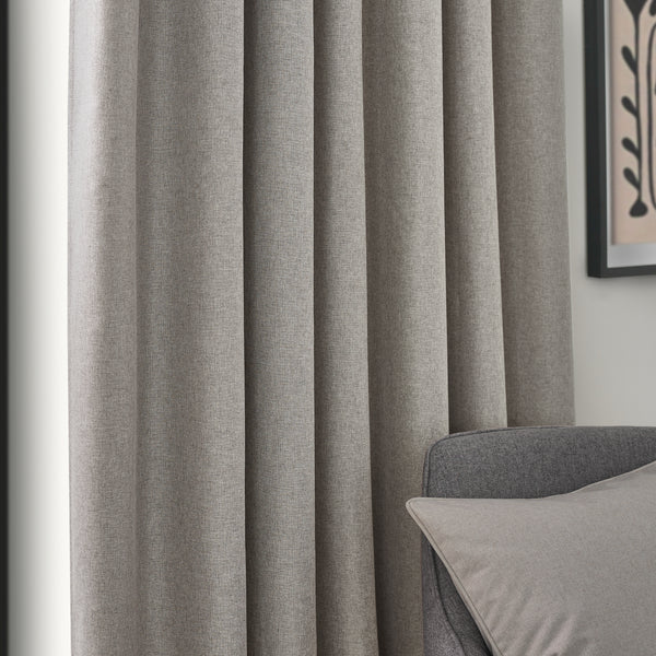Dawn 168x137 Pencil Pleat Curtain Linen - view 5