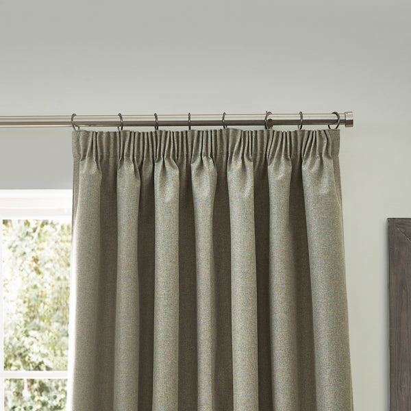 Dawn 168x183 Pencil Pleat Curtain Natural - view 4