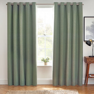 Dawn 168x183 Eyelet Curtain Eucalyptus - view 5