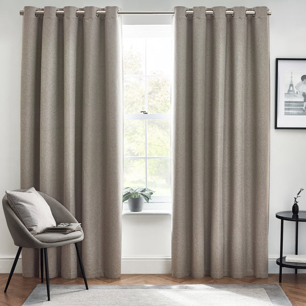 Dawn 117x183 Eyelet Curtain Grey - view 2