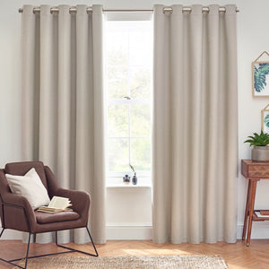Dawn 117x183 Eyelet Curtain Linen - view 2