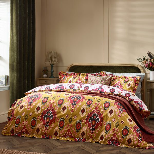 Dawson Double Duvet Set Amber