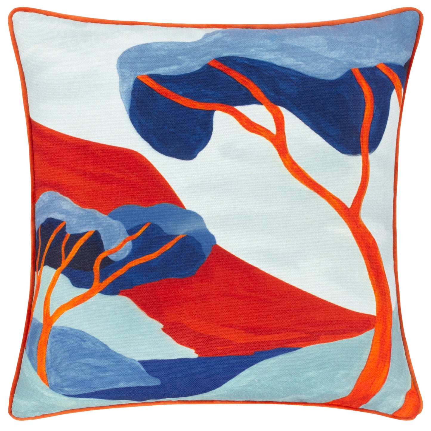 D`AZURE 43X43 FEATHER FILLED CUSHION MULTI