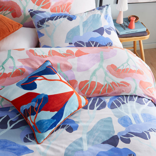 D`azure King Size Duvet Set Multicolour - Riva
