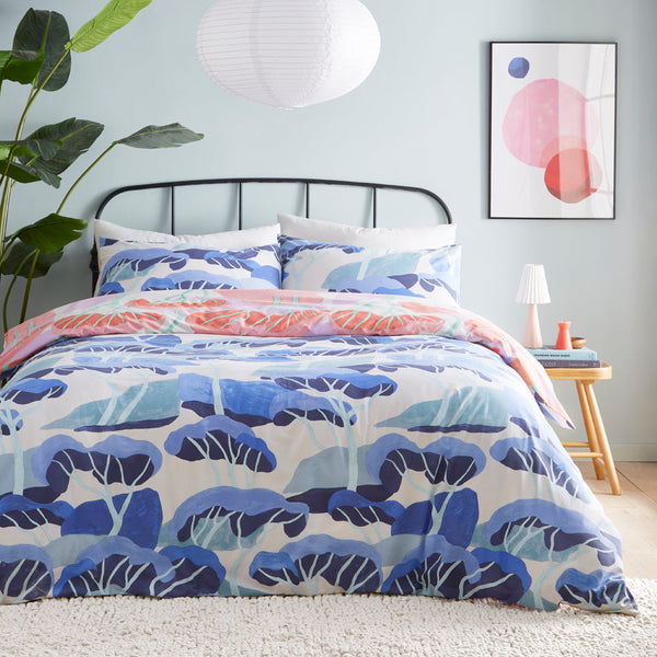 D`azure King Size Duvet Set Multicolour - Riva