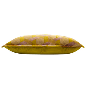 Delano 40x60 Feather Filled Cushion Ochre/blush - view 4