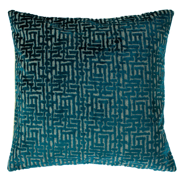 Delphi 45x45 Feather Filled Cushion Teal