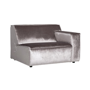 Sofa Devon 1,5-seater arm right| fully upholstered left