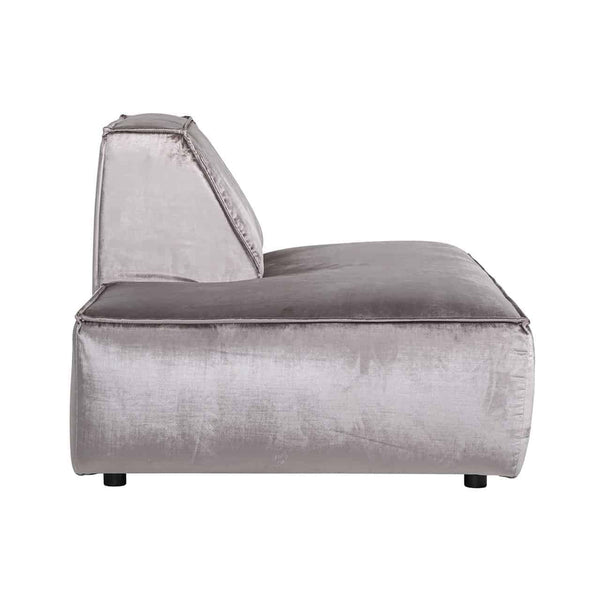Sofa Devon Ottoman Left Open End | Fully Upholstered Right