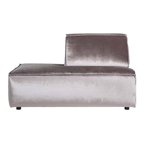 Sofa Devon Ottoman Left Open End | Fully Upholstered Right