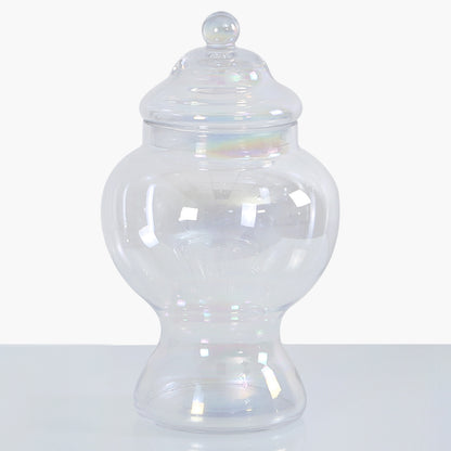 36cm Lustre Glass Ginger Jar