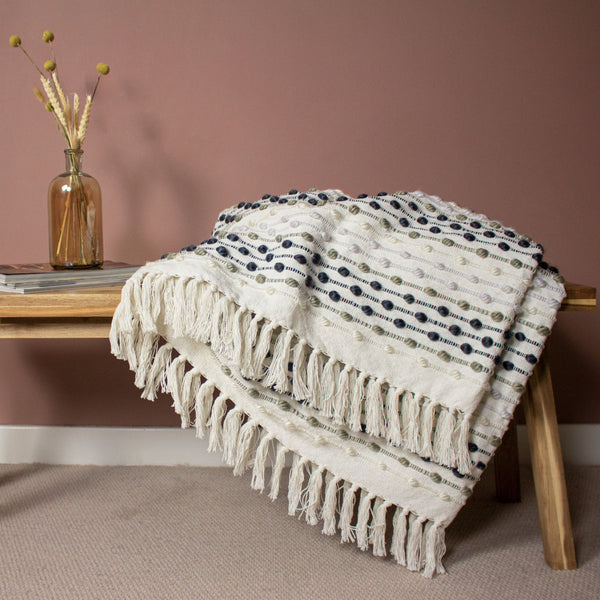 Dhadit 130x150 Throw Grey - view 5