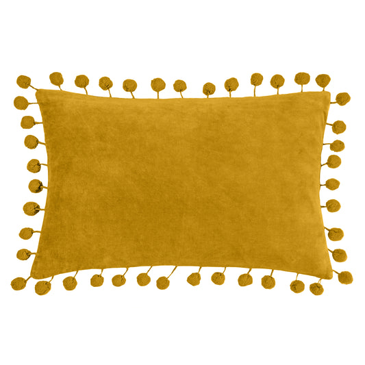 DORA 30X50 FEATHER FILLED CUSHION OCHRE