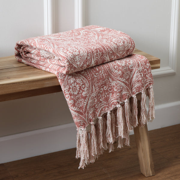 Durelle 130x170 Throw Coral - view 6
