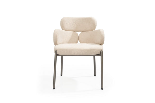 Dream Dining Chair - Embley Bouclé Taupe - Tommy Franks