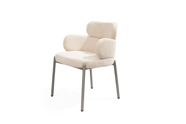 Dream Dining Chair - Embley Bouclé Taupe - Tommy Franks