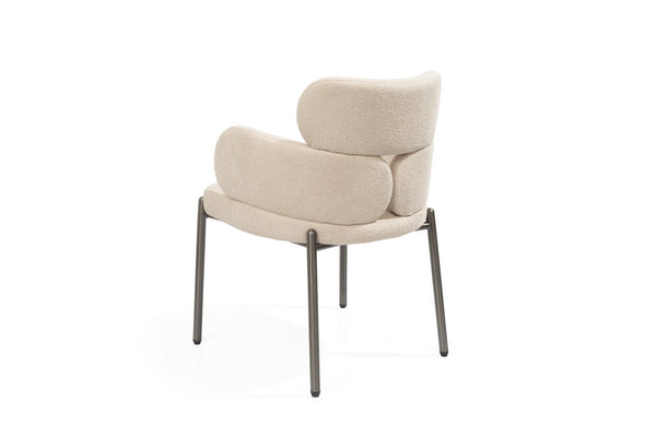 Dream Dining Chair - Embley Bouclé Taupe - Tommy Franks