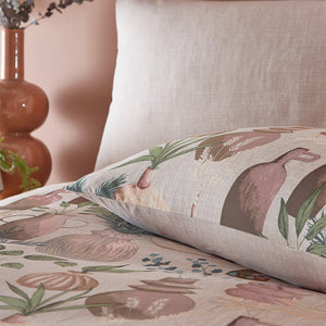 Earthen King Size Duvet Set Clay - Riva