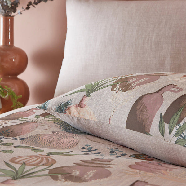Earthen King Size Duvet Set Clay - Riva